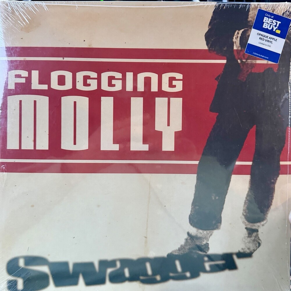 FLOGGING MOLLY - Swagger On OPAQUE APPLE RED VINYL LTD EDITION 500 NEW & Sealed